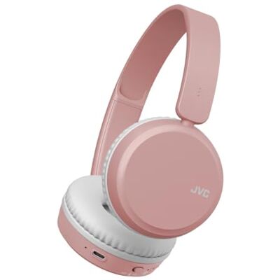 JVC HA-S36W-P Kabellose Bluetooth On-Ear-Kopfhörer, 35 Stunden kabellose Hörzeit, weiche Ohrpolster für sicheren und bequemen Sitz, Bass-Boost-Funktion für dynamischen Bass-Sound (an/aus) (Rosa) JVC HA-S36W-P Kabellose Bluetooth On-Ear-Kopfhörer, 35 Stunden kabellose Hörzeit, weiche Ohrpolster für sicheren und bequemen Sitz, Bass-Boost-Funktion für dynamischen Bass-Sound (an/aus) (Rosa)