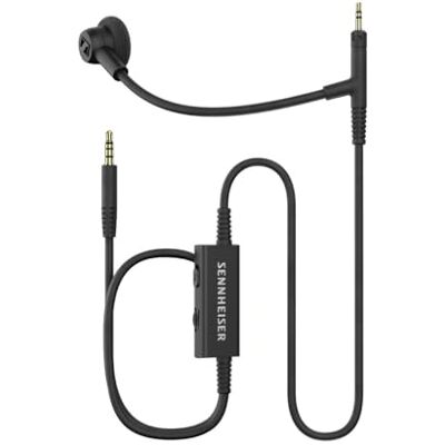 Sennheiser HD 500 BAM Ansteckmikrofon Upgrade für HD 500 Serie/HD 620S Kondensator-Mikrofon mit Geräuschunterdrückung, hochwertiger Sound für Gaming, Streaming & Podcast 3,5 mm Klinke Schwarz Sennheiser HD 500 BAM Ansteckmikrofon Upgrade für HD 500 Serie/HD 620S Kondensator-Mikrofon mit Geräuschunterdrückung, hochwertiger Sound für Gaming, Streaming & Podcast 3,5 mm Klinke Schwarz