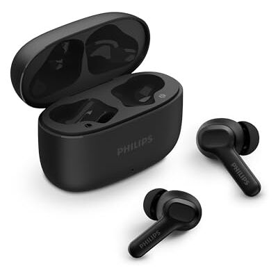 Philips TAT1109BK/00 True Wireless Bluetooth 5.4 Kopfhörer, 24 Stunden Laufzeit, IPX4, Schwarz Philips TAT1109BK/00 True Wireless Bluetooth 5.4 Kopfhörer, 24 Stunden Laufzeit, IPX4, Schwarz