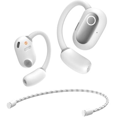 Baseus Eli Sport 1 Open Ear Kopfhörer Bluetooth, Direktionale Akustik, Druckvoller Bass, Ultraleicht, IPX4 Wasserdicht, ENC-Mikrofone, Kopfhörer Kabellos Bluetooth 5.3 Für Laufen, Training, Fitness Baseus Eli Sport 1 Open Ear Kopfhörer Bluetooth, Direktionale Akustik, Druckvoller Bass, Ultraleicht, IPX4 Wasserdicht, ENC-Mikrofone, Kopfhörer Kabellos Bluetooth 5.3 Für Laufen, Training, Fitness
