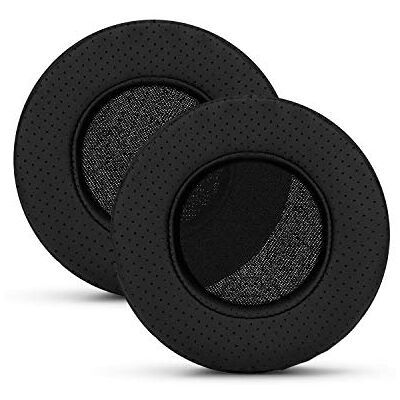 Brainwavz Runde Ohrpolster aus Memory-Schaumstoff – geeignet für viele große Kopfhörer SteelSeries, HD668B, ATH, AKG K553, HifiMan, Philips, Fostex, Sony und mehr (perforiertes Schwarz) Brainwavz Runde Ohrpolster aus Memory-Schaumstoff – geeignet für viele große Kopfhörer SteelSeries, HD668B, ATH, AKG K553, HifiMan, Philips, Fostex, Sony und mehr (perforiertes Schwarz)