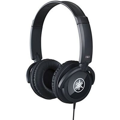Yamaha HPH-100B Kopfhörer, schwarz – Geschlossener On-Ear-Kopfhörer für einzigartigen Sound & dynamischen Klang – Ideal als Zubehör für Keyboards und Digital Pianos Yamaha HPH-100B Kopfhörer, schwarz – Geschlossener On-Ear-Kopfhörer für einzigartigen Sound & dynamischen Klang – Ideal als Zubehör für Keyboards und Digital Pianos