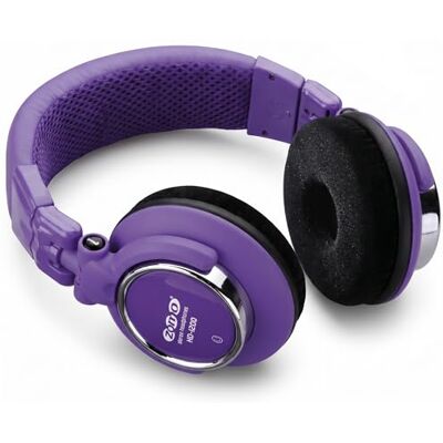 Zomo HD-1200 DJ Over Ear Kopfhörer mit Kabel, Lila, einseitige Kabelführung, geschlossen, Studiokopfhörer, 3 m Spiralkabel, faltbar, 110 dB, 3–30000 Hz Zomo HD-1200 DJ Over Ear Kopfhörer mit Kabel, Lila, einseitige Kabelführung, geschlossen, Studiokopfhörer, 3 m Spiralkabel, faltbar, 110 dB, 3–30000 Hz