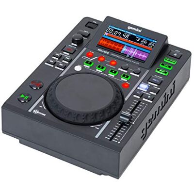 Gemini MDJ-500 - Kompakter Medienplayer mit 4,3" Farbdisplay & DJ-Funktionen Gemini MDJ-500 - Kompakter Medienplayer mit 4,3" Farbdisplay & DJ-Funktionen