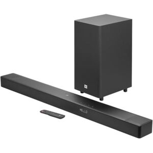 JBL Cinema SB595 3.1.2 Kanal Soundbar mit echtem Dolby Atmos®, kabellosem Subwoofer, 440W Leistung, HDMI eARC, Bluetooth Streaming, Center-Lautsprecher für klare Dialoge, Heimkino-System JBL Cinema SB595 3.1.2 Kanal Soundbar mit echtem Dolby Atmos®, kabellosem Subwoofer, 440W Leistung, HDMI eARC, Bluetooth Streaming, Center-Lautsprecher für klare Dialoge, Heimkino-System