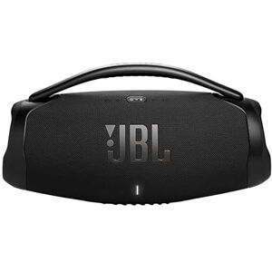 JBL Boombox 3 Wifi – Kabelloser Lautsprecher mit Bluetooth und Wifi – Kompatibel mit der One App – 24 Stunden Wiedergabezeit – Wasser- und staubdicht – Integrierte Powerbank – Schwarz JBL Boombox 3 Wifi – Kabelloser Lautsprecher mit Bluetooth und Wifi – Kompatibel mit der One App – 24 Stunden Wiedergabezeit – Wasser- und staubdicht – Integrierte Powerbank – Schwarz