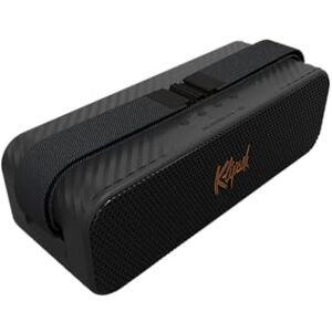 Klipsch Detroit, tragbarer Bluetooth-Lautsprecher mit Zwei 2,5 cm Hochtönern, 7,6 cm Tieftönern, IP67 Wasserfestigkeit und 20 Stunden Akkulaufzeit. Live-Konzert-Erlebnis. Farbe: Schwarz. Klipsch Detroit, tragbarer Bluetooth-Lautsprecher mit Zwei 2,5 cm Hochtönern, 7,6 cm Tieftönern, IP67 Wasserfestigkeit und 20 Stunden Akkulaufzeit. Live-Konzert-Erlebnis. Farbe: Schwarz.