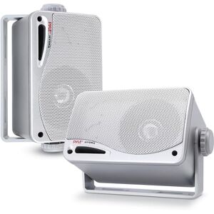 Pyle Aussenlautsprecher 3.5" Silber – 200W Wandlautsprecher wetterfest für Außenbereich Marinegeeignet Indoor & Outdoor Kompakte Bauweise Ideal für Terrasse Garten Boot Pyle Aussenlautsprecher 3.5" Silber – 200W Wandlautsprecher wetterfest für Außenbereich Marinegeeignet Indoor & Outdoor Kompakte Bauweise Ideal für Terrasse Garten Boot