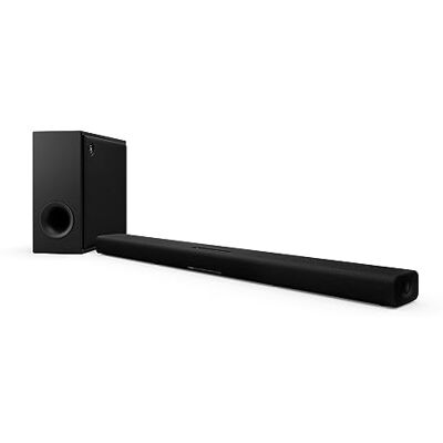 Yamaha True X BAR 50A Soundbar mit Dolby Atmos, kabellosem Subwoofer und Alexa Built-in Black Yamaha True X BAR 50A Soundbar mit Dolby Atmos, kabellosem Subwoofer und Alexa Built-in Black