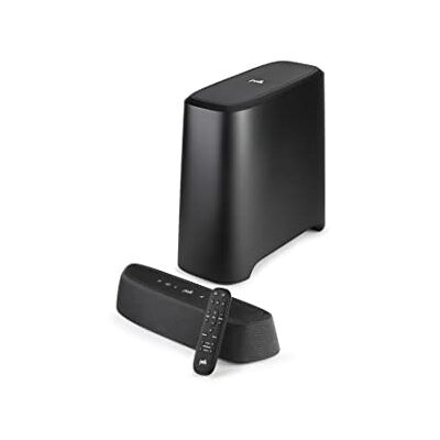 Polk Audio MagniFi Mini AX ultrakompakte TV-Soundbar, Wireless Subwoofer, Dolby Atmos, DTS:X, HDMI eARC, Bluetooth, AirPlay 2, Google Chromecast Schwarz Polk Audio MagniFi Mini AX ultrakompakte TV-Soundbar, Wireless Subwoofer, Dolby Atmos, DTS:X, HDMI eARC, Bluetooth, AirPlay 2, Google Chromecast Schwarz