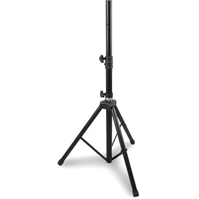 Pyle Lautsprecherständer höhenverstellbar 91–148 cm – Boxenständer & Lautsprecher Ständer – Speaker Stand 35 mm – Faltbares Lautsprecher Stativ – Robustes Boxenstativ & Boxen Ständer für PA & Studio Pyle Lautsprecherständer höhenverstellbar 91–148 cm – Boxenständer & Lautsprecher Ständer – Speaker Stand 35 mm – Faltbares Lautsprecher Stativ – Robustes Boxenstativ & Boxen Ständer für PA & Studio