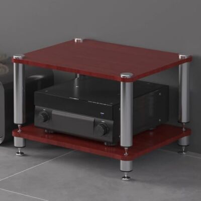 Whsmke 2/3/4-stöckiger Audio-Aufbewahrungsschrank Mit Anti-Vibrations-Füßen Professionelles Rack, Verstärkerständer, AV-Geräteregal Plattenspieler, Lautsprecher, Heimkino(Brown,60*48*40cm/2Tier) Whsmke 2/3/4-stöckiger Audio-Aufbewahrungsschrank Mit Anti-Vibrations-Füßen Professionelles Rack, Verstärkerständer, AV-Geräteregal Plattenspieler, Lautsprecher, Heimkino(Brown,60*48*40cm/2Tier)