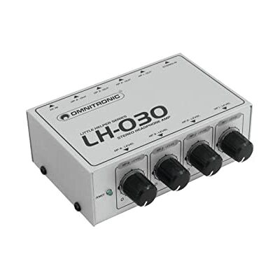 Omnitronic LH-030 Kopfhörerverstärker 4-Kanal-Kopfhörerverstärker, Klinke Omnitronic LH-030 Kopfhörerverstärker 4-Kanal-Kopfhörerverstärker, Klinke