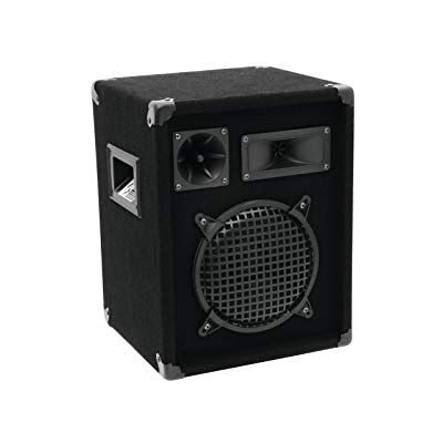 Omnitronic DX-822 3-Wege Box 300 W Robuste Full-Range-Box mit 8" Tieftöner und 300 Watt Leistung 1 Stück Omnitronic DX-822 3-Wege Box 300 W Robuste Full-Range-Box mit 8" Tieftöner und 300 Watt Leistung 1 Stück