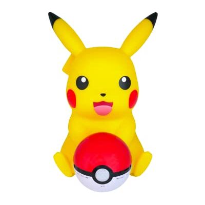 TEKNOFUN – Offizielle Pokemon-Lizenz – Pikachu Pokéball beleuchtete Figur – kabelloser Lautsprecher – LED – 2 Beleuchtungsmodi – USB/Micro-USB – 3,5-mm-AUX-Buchse – 811382 TEKNOFUN – Offizielle Pokemon-Lizenz – Pikachu Pokéball beleuchtete Figur – kabelloser Lautsprecher – LED – 2 Beleuchtungsmodi – USB/Micro-USB – 3,5-mm-AUX-Buchse – 811382