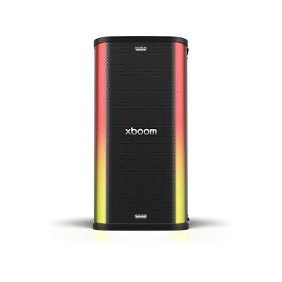 LG xboom Stage501 by will.i.am, tragbarer Bluetooth-Lautsprecher, DJ- und Karaokefunktion, LED-Beleuchtung, 4 Aufstellfunktionen, (220 W, Signature Sound, IPX4, bis zu 25 Std. Akkulaufzeit), Schwarz LG xboom Stage501 by will.i.am, tragbarer Bluetooth-Lautsprecher, DJ- und Karaokefunktion, LED-Beleuchtung, 4 Aufstellfunktionen, (220 W, Signature Sound, IPX4, bis zu 25 Std. Akkulaufzeit), Schwarz