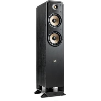 Polk Audio Signature Elite ES55 hochauflösender HiFi Standlautsprecher fürs Heimkino, Hi-Res Zertifiziert, kompatibel mit Dolby Atmos und DTS:X (1 Stück), Schwarz, SIGS55ELBK Polk Audio Signature Elite ES55 hochauflösender HiFi Standlautsprecher fürs Heimkino, Hi-Res Zertifiziert, kompatibel mit Dolby Atmos und DTS:X (1 Stück), Schwarz, SIGS55ELBK