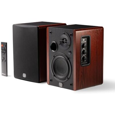 PreSonus Eris Accent Aktiv-Regallautsprecher, 50 W mit USB-C Aktive Desktop-Lautsprecher, optischer und koaxialer Eingang, Cinch, AUX, Subwoofer-Ausgang, HiFi-Stereo-Sound, PC PreSonus Eris Accent Aktiv-Regallautsprecher, 50 W mit USB-C Aktive Desktop-Lautsprecher, optischer und koaxialer Eingang, Cinch, AUX, Subwoofer-Ausgang, HiFi-Stereo-Sound, PC