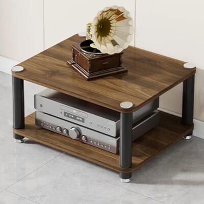 Whsmke Mehrstufiger Verstärkerständer Für Das Heimkino Im Wohnzimmer AV-Geräteregal Für Projektor-Lautsprecher-Audio, Stabiler Stereo-Komponentenhalter(BrownB,60*40*34cm/2Tier) Whsmke Mehrstufiger Verstärkerständer Für Das Heimkino Im Wohnzimmer AV-Geräteregal Für Projektor-Lautsprecher-Audio, Stabiler Stereo-Komponentenhalter(BrownB,60*40*34cm/2Tier)