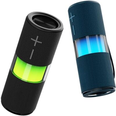 Blaupunkt Bluetooth Lautsprecher Tragbar Schwarz mit LED-Licht, Akku, Freisprechfunktion, USB & SD-Slot – Musikbox Bluetooth für Zuhause, Outdoor & Party Blaupunkt Bluetooth Lautsprecher Tragbar Schwarz mit LED-Licht, Akku, Freisprechfunktion, USB & SD-Slot – Musikbox Bluetooth für Zuhause, Outdoor & Party