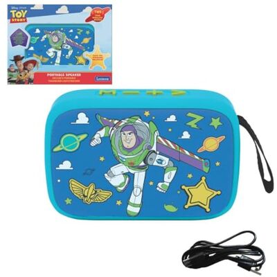 Lexibook , Toy Story, Bluetooth-Lautsprecher, BT018TSLXB Kabellos, TWS-Stereo, USB-C, SD/TF-Karte, Akku, integriertes Mikrofon Lexibook , Toy Story, Bluetooth-Lautsprecher, BT018TSLXB Kabellos, TWS-Stereo, USB-C, SD/TF-Karte, Akku, integriertes Mikrofon