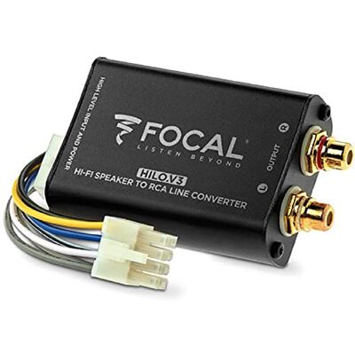 Focal-JMlab F-HILOV3 Hi-Lo V3 High-Low Adapter mit Impedanz-Simulation Focal-JMlab F-HILOV3 Hi-Lo V3 High-Low Adapter mit Impedanz-Simulation