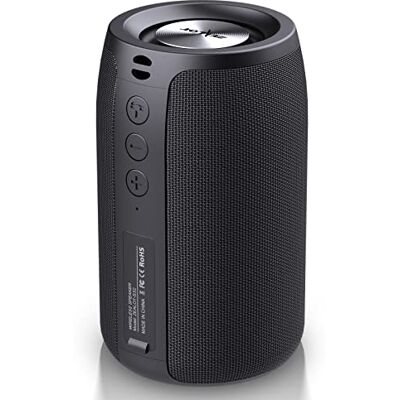 ZEALOT Bluetooth Lautsprecher,Musikbox mit USB/TF Karte/AUX,Bluetooth Box mit IPX5 Wasserdicht,12h Spielzeit,Dual Pairing,Tragbarer Kabelloser Lautsprecher für Home&Outdoor ZEALOT Bluetooth Lautsprecher,Musikbox mit USB/TF Karte/AUX,Bluetooth Box mit IPX5 Wasserdicht,12h Spielzeit,Dual Pairing,Tragbarer Kabelloser Lautsprecher für Home&Outdoor