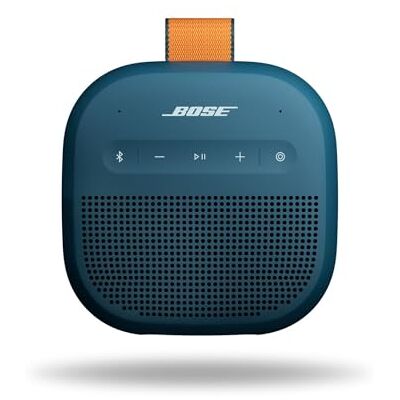 Bose SoundLink Tragbarer Micro Lautsprecher (2. Gen.), kabelloser Außen-Lautsprecher mit bis zu 12 Stunden Akkulaufzeit, wasserdicht und staubdicht, Dämmerungsblau Limited Edition Bose SoundLink Tragbarer Micro Lautsprecher (2. Gen.), kabelloser Außen-Lautsprecher mit bis zu 12 Stunden Akkulaufzeit, wasserdicht und staubdicht, Dämmerungsblau Limited Edition
