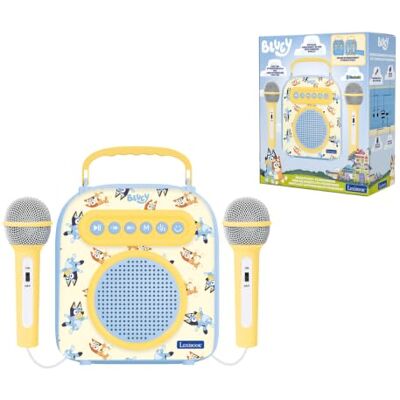 Lexibook , Bluey, Bluetooth-Lautsprecher, blau gelb, BTC050BYLXB Mikrofon inklusive, AUX-Eingang, TF-SD-Eingang, blau gelb Lexibook , Bluey, Bluetooth-Lautsprecher, blau gelb, BTC050BYLXB Mikrofon inklusive, AUX-Eingang, TF-SD-Eingang, blau gelb