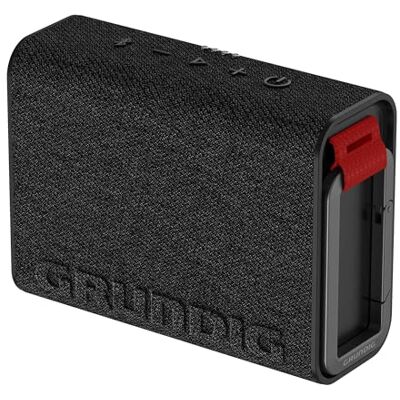 Grundig GBT Jam 2 Schwarz Bluetooth Lautsprecher, 4.3 W RMS, Bluetooth 5.3, bis zu 30, Reichweite, bis zu 30 Std. Akkulaufz., Powerbank- & Freisprechfunktion, staub- und wassergeschützt IP67, Schwarz Grundig GBT Jam 2 Schwarz Bluetooth Lautsprecher, 4.3 W RMS, Bluetooth 5.3, bis zu 30, Reichweite, bis zu 30 Std. Akkulaufz., Powerbank- & Freisprechfunktion, staub- und wassergeschützt IP67, Schwarz