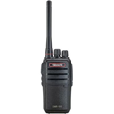 Albrecht DMR-100 digitales Funkgerät + PMR446 Dual-Modus Analog & Digital Kompatibel mit Mototrbo 1500 mAh Li-Ion Akku USB-C 32 Kanäle bis zu 10 km Reichweite Albrecht DMR-100 digitales Funkgerät + PMR446 Dual-Modus Analog & Digital Kompatibel mit Mototrbo 1500 mAh Li-Ion Akku USB-C 32 Kanäle bis zu 10 km Reichweite