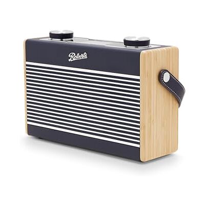 Roberts Radio Rambler Max, tragbares Radio, Dab+/FM/Bluetooth/WiFi, Marineblau Roberts Radio Rambler Max, tragbares Radio, Dab+/FM/Bluetooth/WiFi, Marineblau