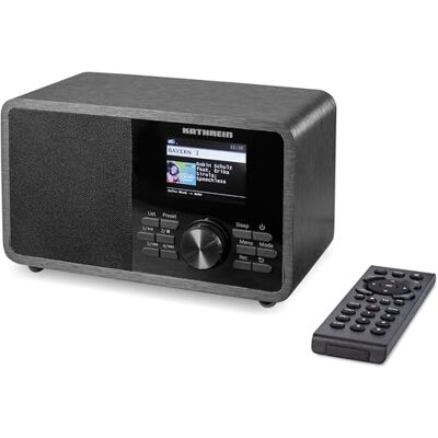 Kathrein DAB+ link M11 – DAB+/Internetradio, Mono – Schwarz 15 Watt, Bluetooth Audio Streaming & Sendefunktion, Streamingdienste wie Deezer, TIDAL etc., USB-Aufnahme, App-Steuerung Kathrein DAB+ link M11 – DAB+/Internetradio, Mono – Schwarz 15 Watt, Bluetooth Audio Streaming & Sendefunktion, Streamingdienste wie Deezer, TIDAL etc., USB-Aufnahme, App-Steuerung