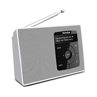 TechniSat DIGITRADIO 2 Tragbares DAB+/UKW-Radio mit Akku & Bluetooth mit Bluetooth Audiostreaming, Weckfunktion, OLED Display, Kopfhöreranschluss, Lautsprecher 1 W RMS TechniSat DIGITRADIO 2 Tragbares DAB+/UKW-Radio mit Akku & Bluetooth mit Bluetooth Audiostreaming, Weckfunktion, OLED Display, Kopfhöreranschluss, Lautsprecher 1 W RMS