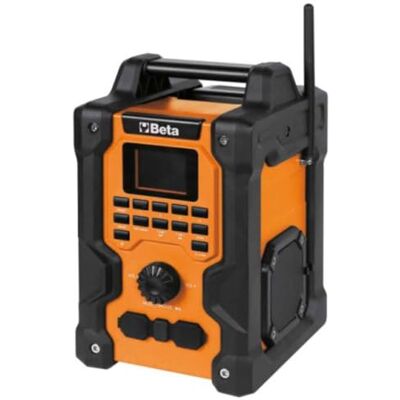 Beta 1989RCB Kompakte Baustellenradio - IP54 Bluetooth FM DAB Beta 1989RCB Kompakte Baustellenradio - IP54 Bluetooth FM DAB