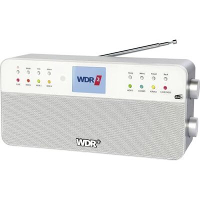 Dual WDR-Radio 8 Speichertasten für WDR-Sender Fernbedienung Bluetooth Kopfhöreranschluss Farbdisplay Stereoklang AUX-In Silber Digitalradio Dual WDR-Radio 8 Speichertasten für WDR-Sender Fernbedienung Bluetooth Kopfhöreranschluss Farbdisplay Stereoklang AUX-In Silber Digitalradio