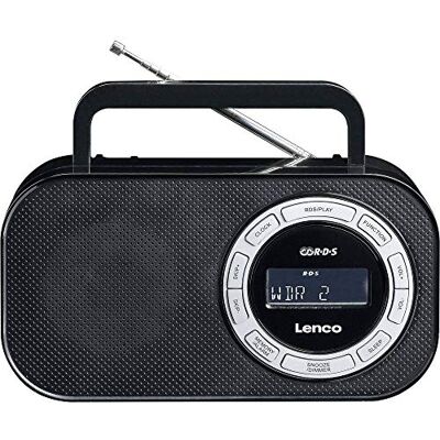 Lenco PR2700 Tragbares Radio, Schwarz Lenco PR2700 Tragbares Radio, Schwarz