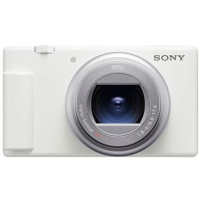 Sony ZV-1 II Hochwertige Hybrid-Reisekamera in weiß mehrschichtiger 1-Zoll-Sensor, Weitwinkelzoomobjektiv, 20-MP-Fotos und 4K Video, nahtlose Smartphone-Übertragung Sony ZV-1 II Hochwertige Hybrid-Reisekamera in weiß mehrschichtiger 1-Zoll-Sensor, Weitwinkelzoomobjektiv, 20-MP-Fotos und 4K Video, nahtlose Smartphone-Übertragung