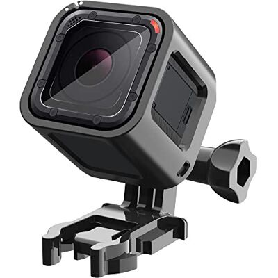 HONGDAK Rahmenhalterung Gehäuse für GoPro Hero 5 Session, Hero 4 Session, Upgrade Schutzgehäuse Rahmen Shell Mount Halter mit Schnalle & Rändelschraube für GoPro Hero 5/4 Session HONGDAK Rahmenhalterung Gehäuse für GoPro Hero 5 Session, Hero 4 Session, Upgrade Schutzgehäuse Rahmen Shell Mount Halter mit Schnalle & Rändelschraube für GoPro Hero 5/4 Session