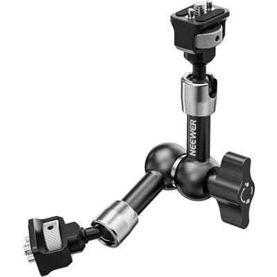 NEEWER 7" Gelenk Magic Arm, 360° Kugelköpfen Positionierung Stiften für Kamera Monitor Halterung mit 1/4" Schrauben für DSLR Action Kamera Monitor Videoleuchte kompatibel mit SmallRig Cage Rig ST07 NEEWER 7" Gelenk Magic Arm, 360° Kugelköpfen Positionierung Stiften für Kamera Monitor Halterung mit 1/4" Schrauben für DSLR Action Kamera Monitor Videoleuchte kompatibel mit SmallRig Cage Rig ST07