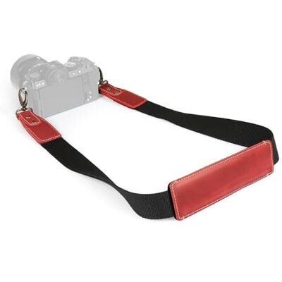 MegaGear Canvas & Echter Leder Verstellbarer Schulter- oder Nackengurt mit Pad MegaGear Canvas & Echter Leder Verstellbarer Schulter- oder Nackengurt mit Pad