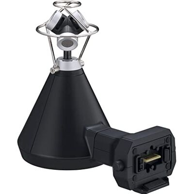 Zoom VRH-8 Ambisonic Mikrofonkapsel für 360° Audioaufnahmen – ideal für VR, Film, Sounddesign, professionelle Raumklangaufnahmen, schwarz Zoom VRH-8 Ambisonic Mikrofonkapsel für 360° Audioaufnahmen – ideal für VR, Film, Sounddesign, professionelle Raumklangaufnahmen, schwarz
