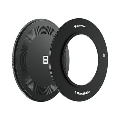FREEWELL 58 mm Adapterring mit Rückkappe für V2-Serie FREEWELL 58 mm Adapterring mit Rückkappe für V2-Serie