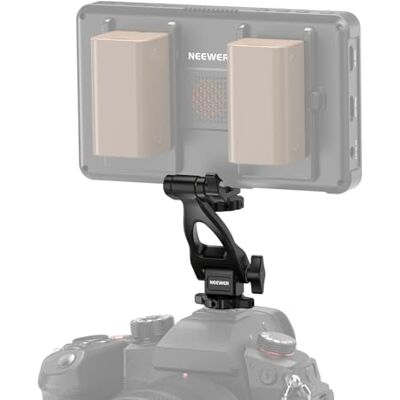 NEEWER 2 Achsen Monitor Halterung Adapter, 5" / 7" Feldmonitorhalterung mit Cold Shoe, verdrehsicherer 1/4" Schraube, 360° schwenkbar, 180° neigbar, Kamera Zubehör für Fotografie Videoaufnahmen, MA023 NEEWER 2 Achsen Monitor Halterung Adapter, 5" / 7" Feldmonitorhalterung mit Cold Shoe, verdrehsicherer 1/4" Schraube, 360° schwenkbar, 180° neigbar, Kamera Zubehör für Fotografie Videoaufnahmen, MA023