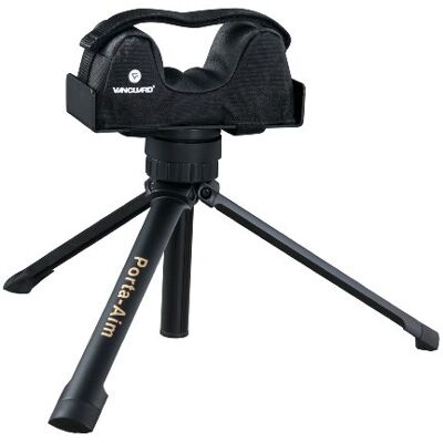 Vanguard Waffenstütze Dreibein Vorderschaftauflage, schwarz, 31 x 14,5 x 22,5~32 cm, Porta-aim Vanguard Waffenstütze Dreibein Vorderschaftauflage, schwarz, 31 x 14,5 x 22,5~32 cm, Porta-aim