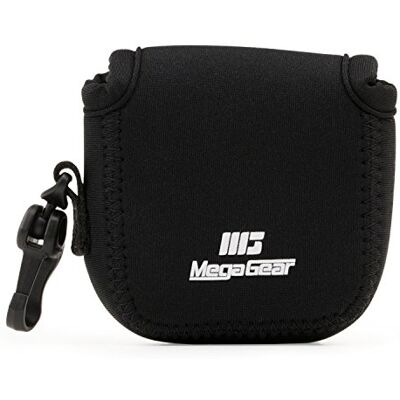 MegaGear MG1311 GoPro Hero 7, Hero 6, Hero 5, Sony DSC-RX0 Ultraleichte Kameratasche aus Neopren, mit Karabiner Haken Schwarz MegaGear MG1311 GoPro Hero 7, Hero 6, Hero 5, Sony DSC-RX0 Ultraleichte Kameratasche aus Neopren, mit Karabiner Haken Schwarz