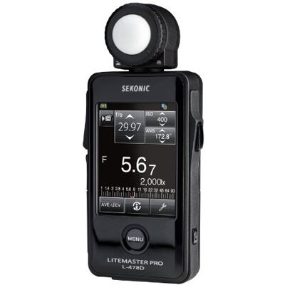 Sekonic L-478D LiteMaster Pro Belichtungsmesser mit Touch-Screen ohne Funksender Sekonic L-478D LiteMaster Pro Belichtungsmesser mit Touch-Screen ohne Funksender