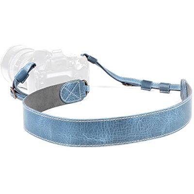 MegaGear MG2001 SLR, DSLR Schulter- oder Nackengurt aus echtem Leder (Blau) MegaGear MG2001 SLR, DSLR Schulter- oder Nackengurt aus echtem Leder (Blau)