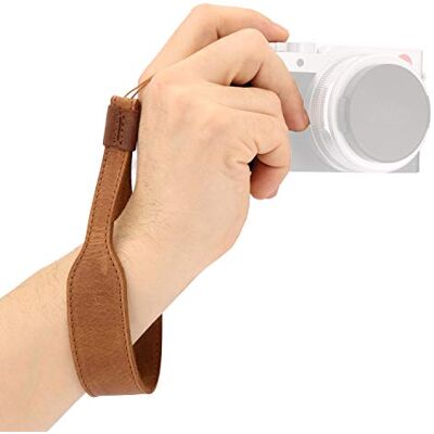 MegaGear MG1613 SLR, DSLR Handschlaufe aus echtem Leder, Braun MegaGear MG1613 SLR, DSLR Handschlaufe aus echtem Leder, Braun