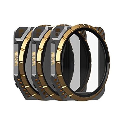 PolarPro DJI Mavic 3 Vivid ND8/PL + ND16/PL + ND32/PL 3er-Pack Vivid Collection Neutraldichtefilter Cinema Series AirFrame 4.0 Filter für den Mavic 3 und Mavic 3 Cine Farbtreue PolarPro DJI Mavic 3 Vivid ND8/PL + ND16/PL + ND32/PL 3er-Pack Vivid Collection Neutraldichtefilter Cinema Series AirFrame 4.0 Filter für den Mavic 3 und Mavic 3 Cine Farbtreue